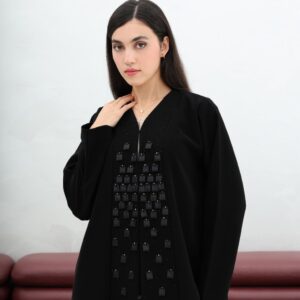 Black Mosaic Abaya